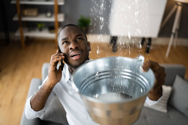 Water damage restoration process in OR